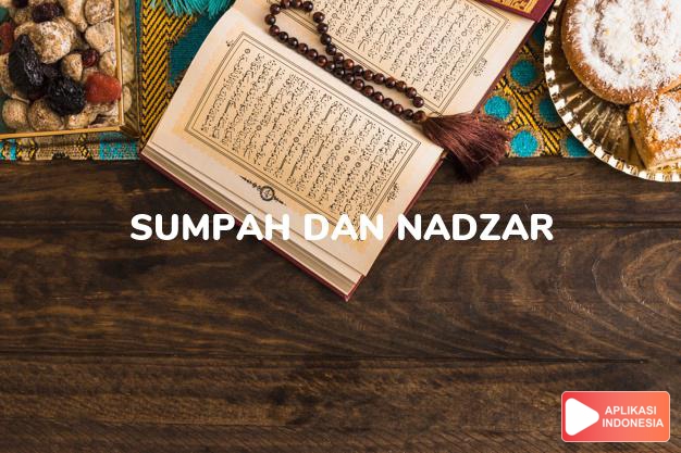 Baca Hadis Bukhari kitab Sumpah dan Nadzar lengkap dengan bacaan arab, latin, Audio & terjemah Indonesia